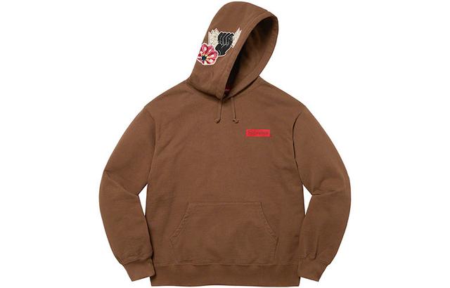 Supreme SS22 Week 11 Instant High Patches Hooded Sweatshirt