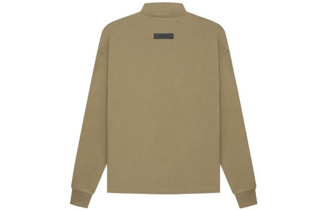 Fear of God Essentials SS22 Relaxed Mockneck Oak Logo