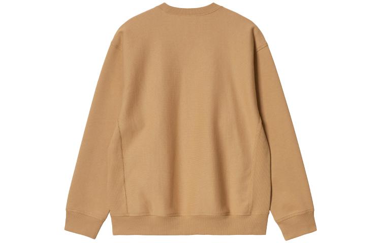 Carhartt WIP American Script Sweatshirt Dusty H Brown