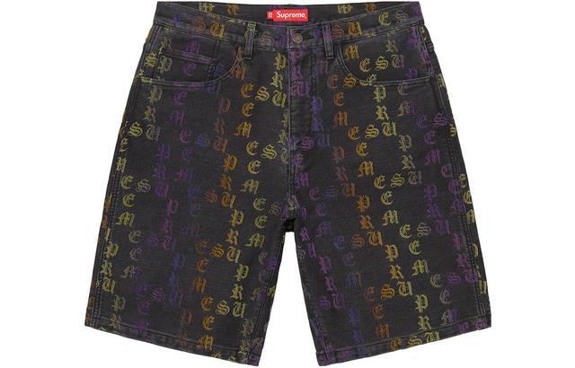 Supreme SS22 Week 11 Gradient Jacquard Denim Short