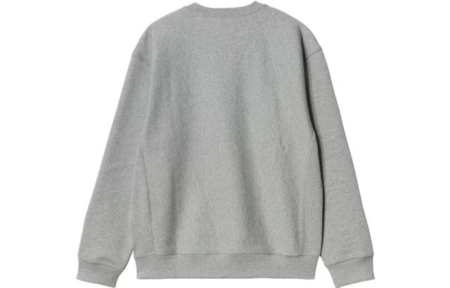 Carhartt WIP American Script Sweatshirt Grey Logo