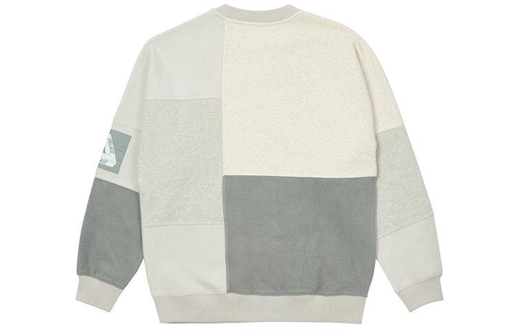 PALACE SS22 Colour Block Crew Greys Logo