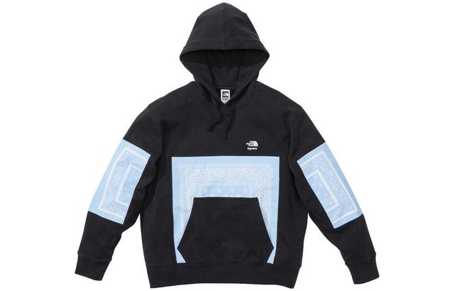 Supreme SS22 Week 16 x The North Face TNF Bandana Hooded Sweatshirt