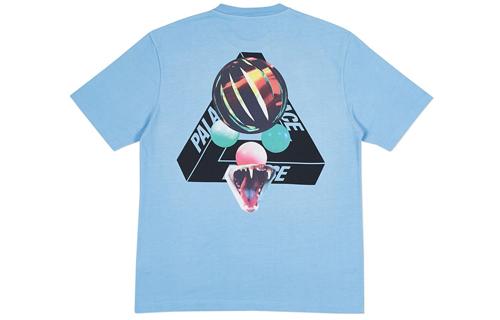 Palace Sans Ferg T-Shirt Cornflower Blue LogoT