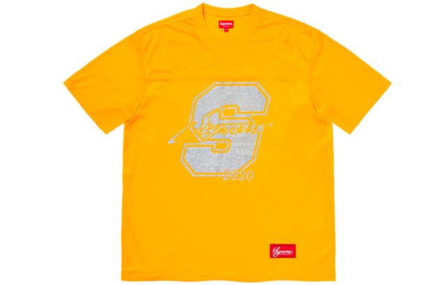 Supreme SS20 Week 13 Glitter Football Top T