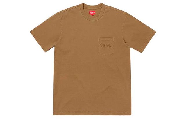 Supreme SS19 Overdyed Pocket Tee T