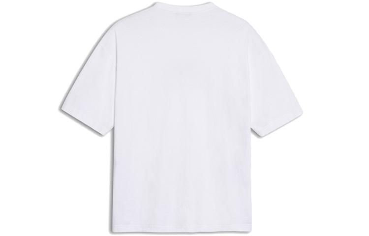 Balenciaga White T-shirt with BB logo logoT