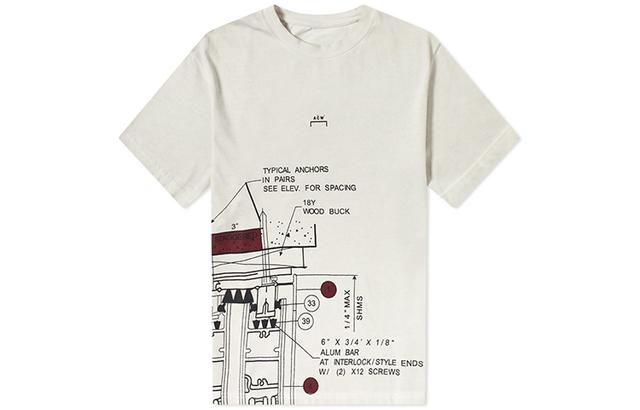 A-COLD-WALL* SS20 Blueprint Tee logoT