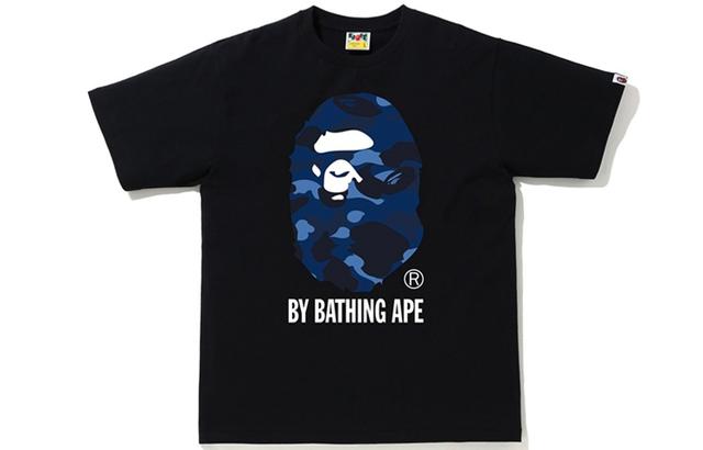 A BATHING APE BAPE Color Camo By Bathing Ape Tee T