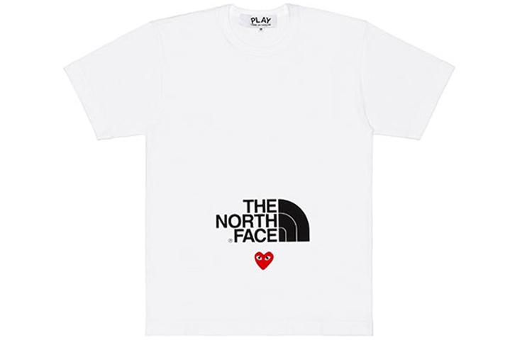 CDG Play x The North Face play together LogoT