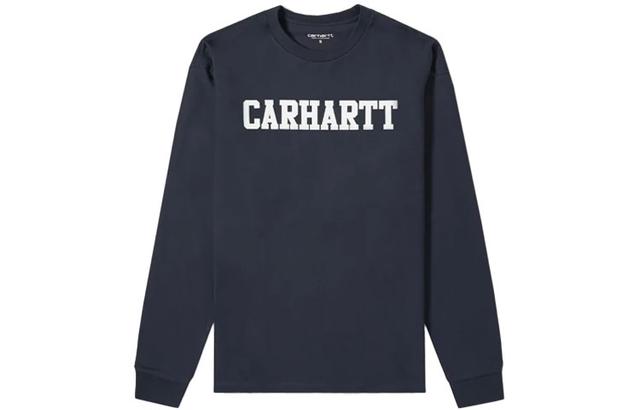 Carhartt WIP LONG SLEEVE COLLEGE TEE LogoT