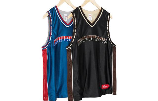 Supreme SS22 Week 17 Reversible Basketball Jersey Logo