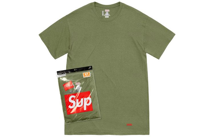 Supreme SS22 Week 1 x Hanes Tagless Tees T 2