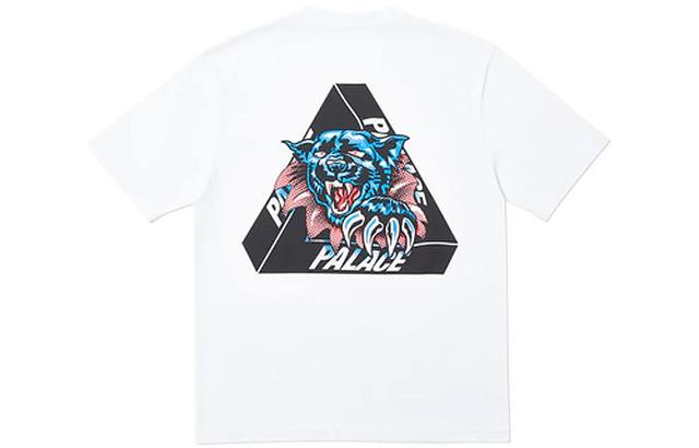 PALACE Ripped T-shirt White LogoT