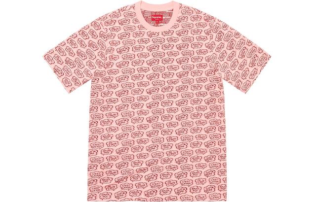 Supreme SS22 Week 11 Word Bubble Jacquard SS Top T