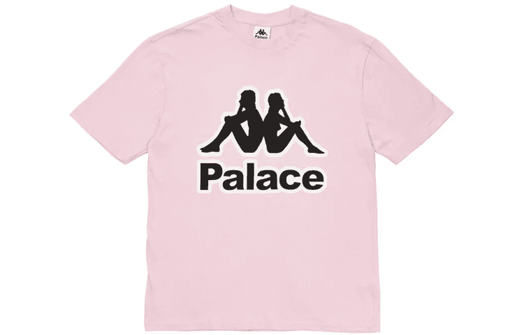 PALACE x Kappa T-shirt Pink LogoT