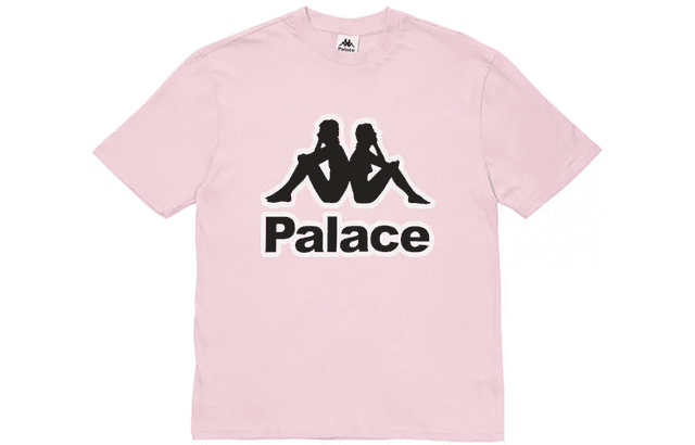 PALACE x Kappa T-shirt Pink LogoT