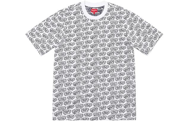 Supreme SS22 Week 11 Word Bubble Jacquard SS Top T