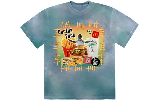 Travis Scott Cactus Jack x McDonald's CACTUS PACK VINTAGE BOOTLEG Tee T