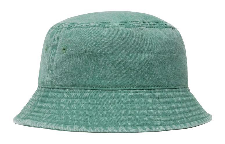 Stussy WASHED STOCK BUCKET HAT logo