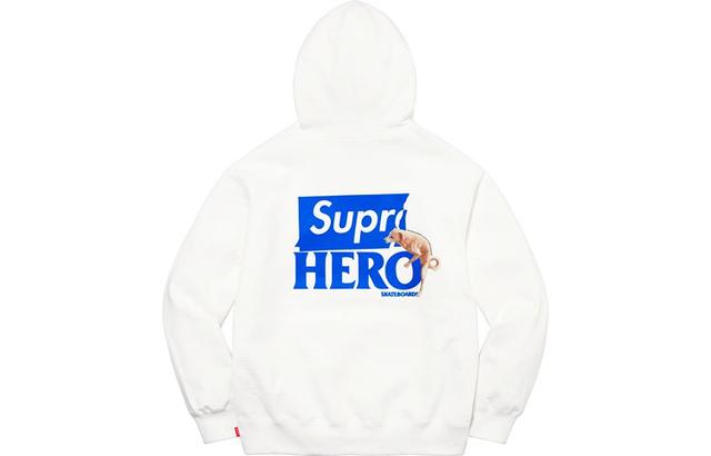 Supreme SS22 Week 17 x Antihero Hooded Sweatshirt Logo