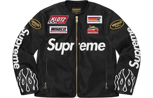 Supreme SS22 Week 18 x Vanson Leathers x Cordura Mesh Jacket