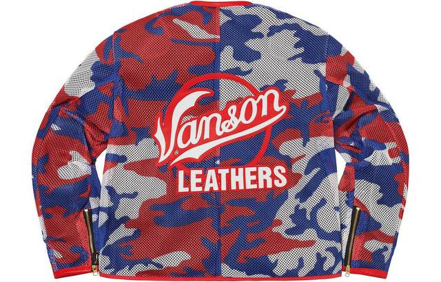 Supreme SS22 Week 18 x Vanson Leathers x Cordura Mesh Jacket