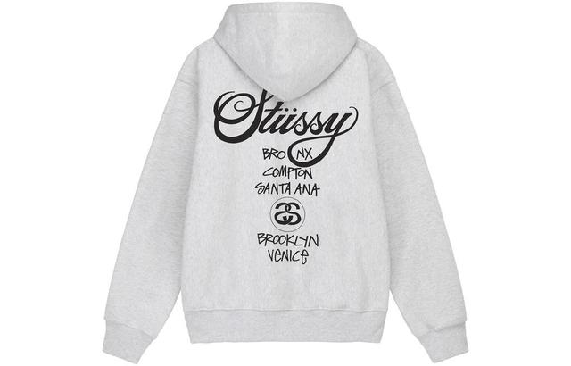 Stussy World Tour Zip Hoodie