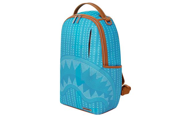 SPRAYGROUND Illuchains Turq DLX SHARK PVC