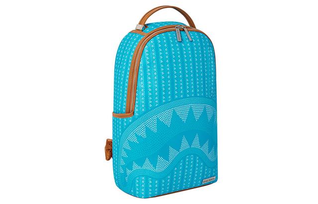 SPRAYGROUND Illuchains Turq DLX SHARK PVC