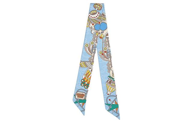 HERMES Scarf Odyssey Twilly