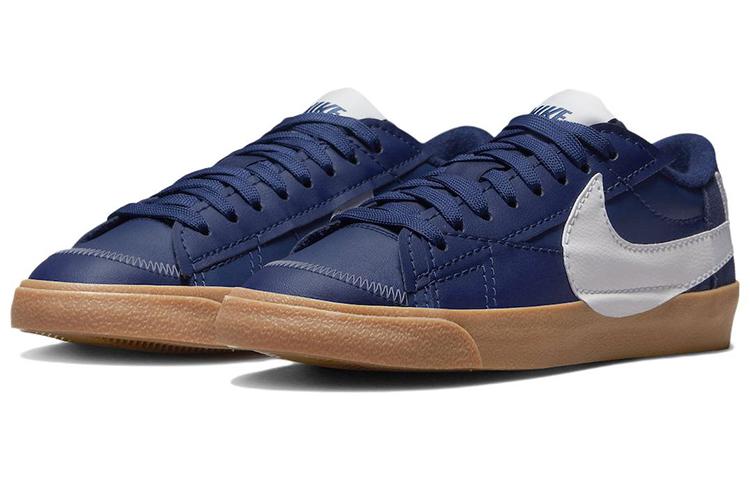 Nike Blazer Low Jumbo "Navy Gum"