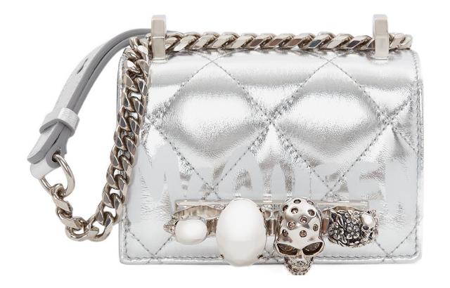 Alexander McQueen JEWELLED SATCHEL