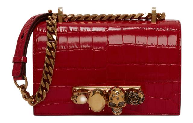 Alexander McQueen JEWELLED SATCHEL