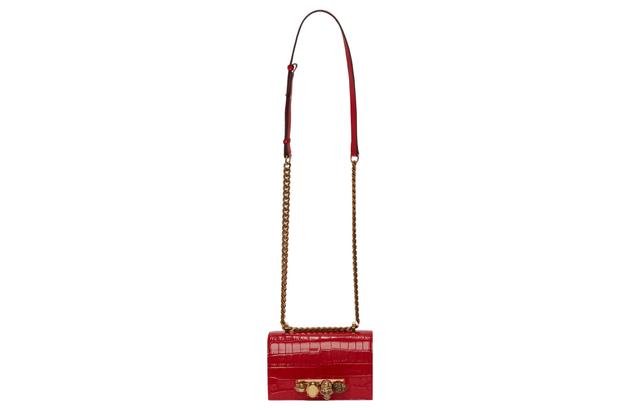 Alexander McQueen JEWELLED SATCHEL