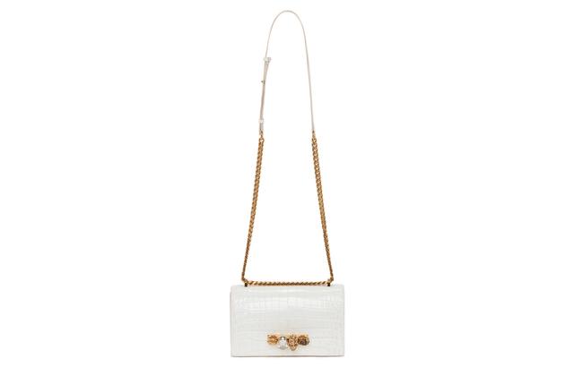 Alexander McQueen JEWELLED SATCHEL