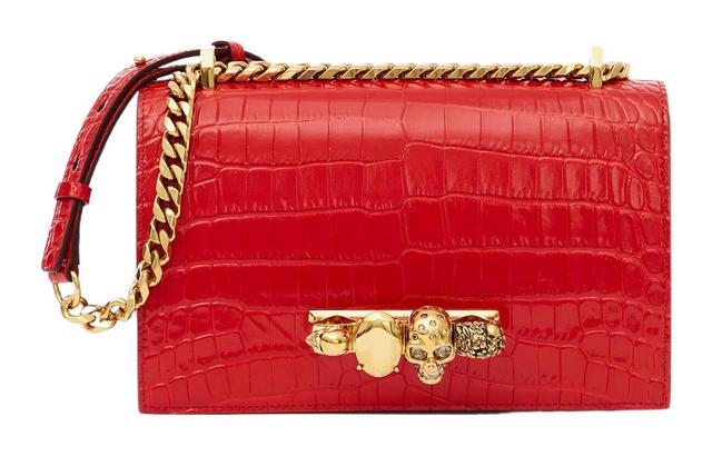 Alexander McQueen JEWELLED SATCHEL