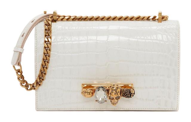 Alexander McQueen JEWELLED SATCHEL