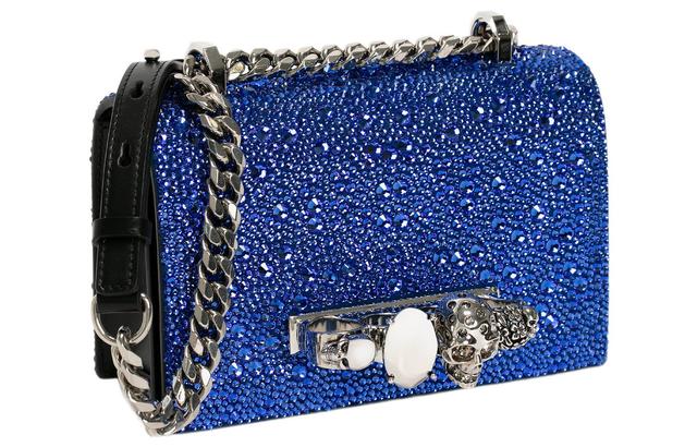 Alexander McQueen JEWELLED SATCHEL