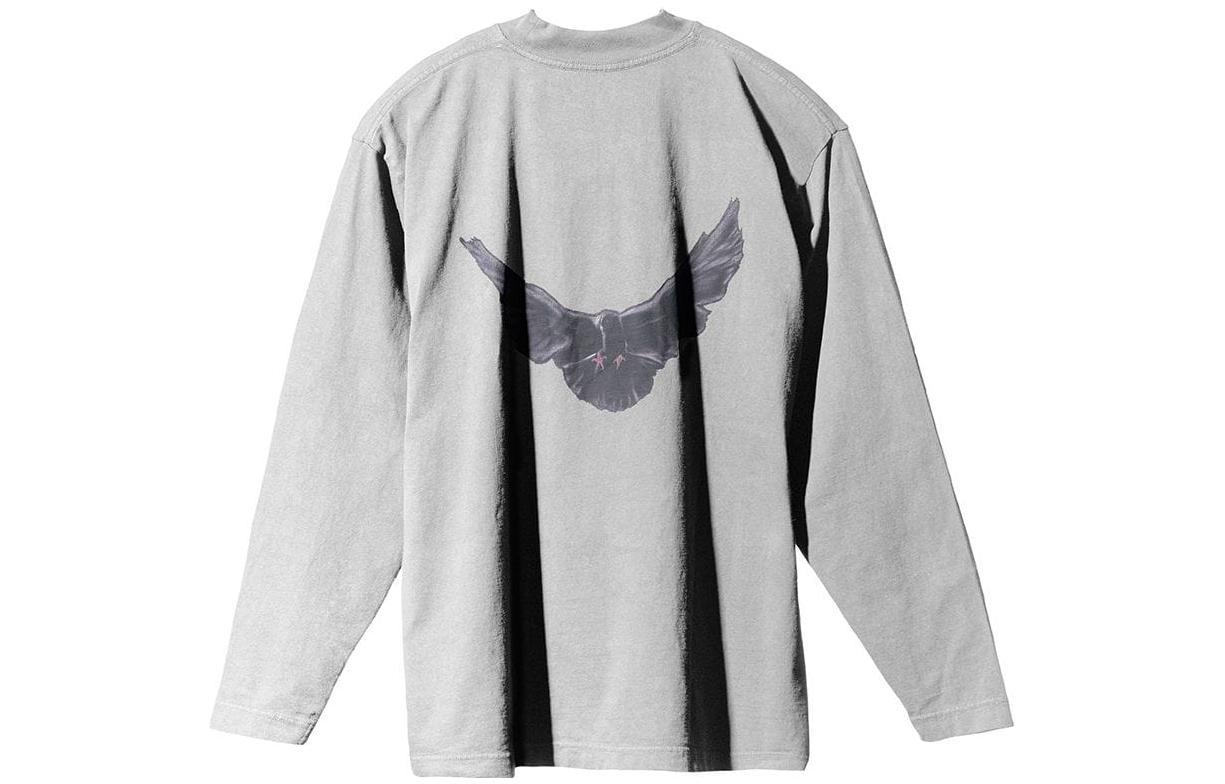 YEEZY x Balenciaga Dove Longsleeve Tee LogoT