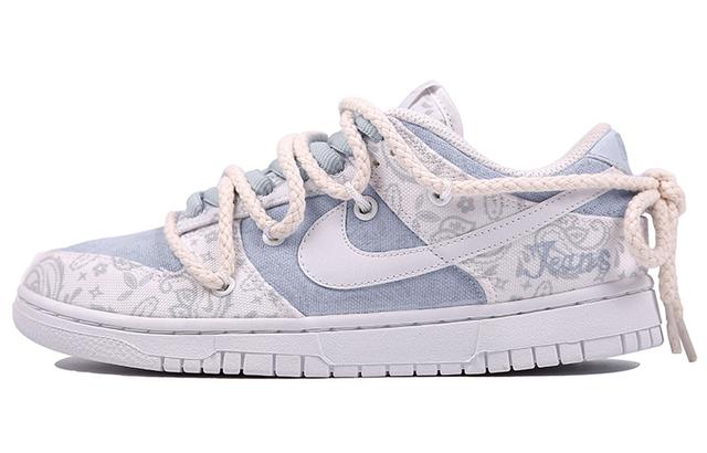 Nike Dunk Low ess "white paisley" vibe