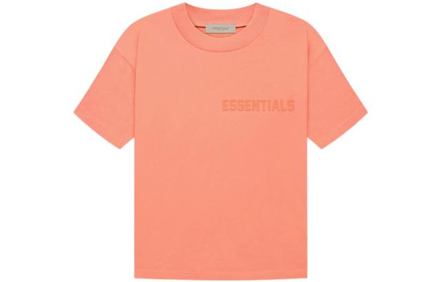 Fear of God Essentials FW22 Ss Tee Coral LogoT