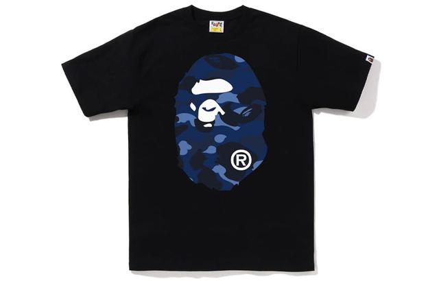 A BATHING APE BAPE FW22 Color Camo Big Ape Head Tee T