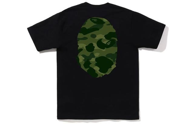 A BATHING APE BAPE FW22 Color Camo Big Ape Head Tee T