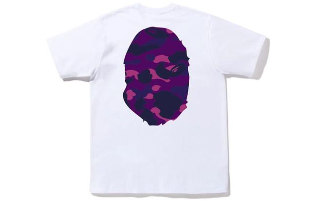 A BATHING APE BAPE FW22 Color Camo Big Ape Head Tee T