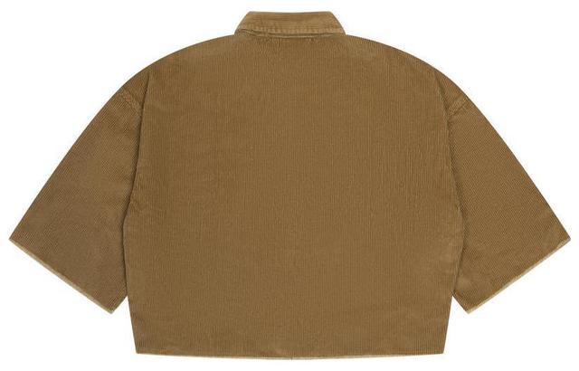 Drew House Corduroy Cropped Ss Shirt - Drew