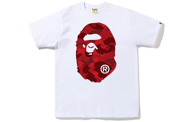 A BATHING APE BAPE FW22 Color Camo Big Ape Head Tee T