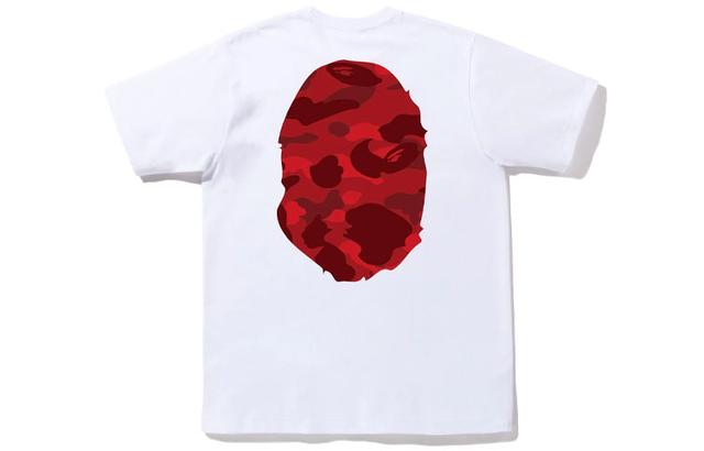 A BATHING APE BAPE FW22 Color Camo Big Ape Head Tee T