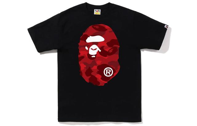 A BATHING APE BAPE FW22 Color Camo Big Ape Head Tee T