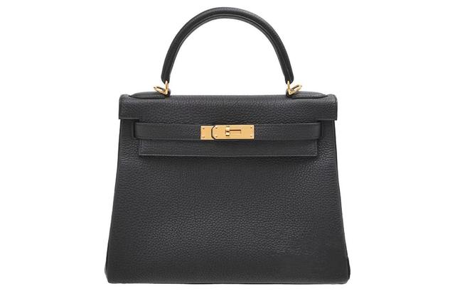 HERMES Kelly 28 Togo Noir